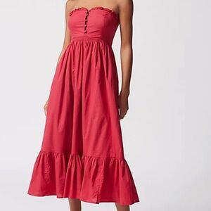 Urban Outfitters Crimson Midi Dress((excellent condition))